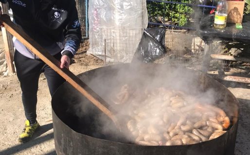 Nueva olla solidaria en el barrio Sismográfica