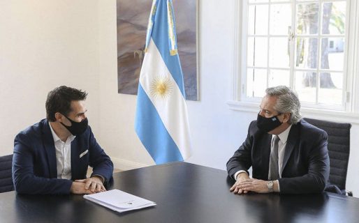 Fernández se reunió con Darío Martínez y definió objetivos: mayor producción con empleo, valor agregado y exportación