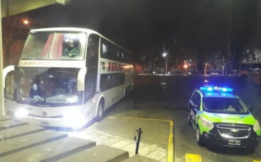 Arribó a la provincia un colectivo desde Córdoba