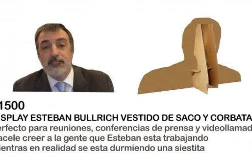 “Legislo muy duro, como un esclavo”: los mejores memes por el descuido de Esteban Bullrich en Zoom
