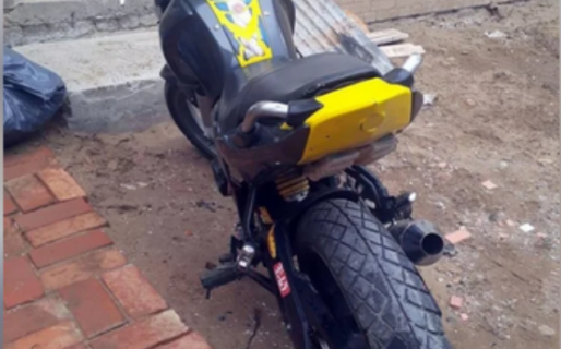 Policía de Diadema recuperó una moto robada hace siete años