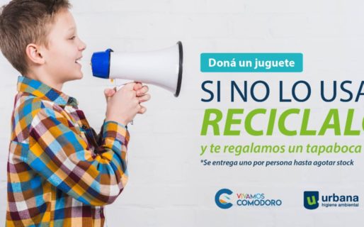 Día del Niño: Comenzó la campaña “Si no lo usas, reciclalo”