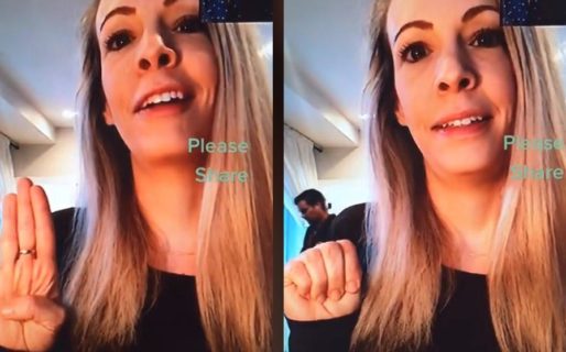 Una señal para pedir ayuda en medio del aislamiento