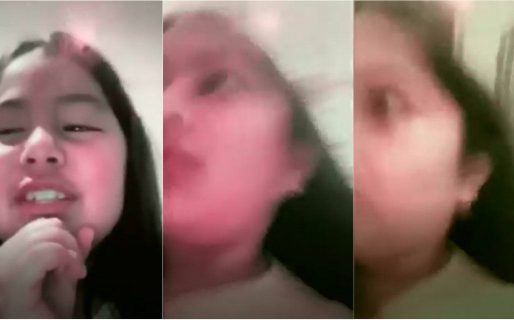 Grababa un video para TikTok cuando la sorprendió un terremoto