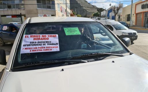 Gastrónomicos y realizadores de eventos marcharon pidiendo que no los dejen sin trabajar