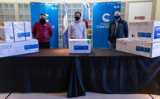 El Área Programática Sur recibirá la donación privada de respiradores