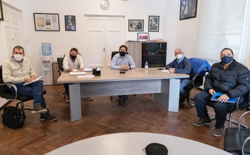 Luque gestionó la posibilidad de financiamiento para costear las instalaciones domiciliarias de gas