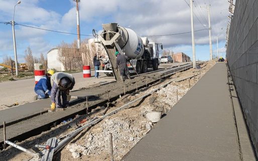 El Municipio inició la ejecución de un nuevo paseo aeróbico en la zona sur