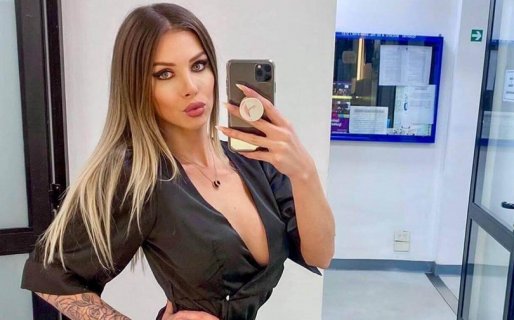 Chocó Romina Malaspina: su camioneta impactó contra un colectivo
