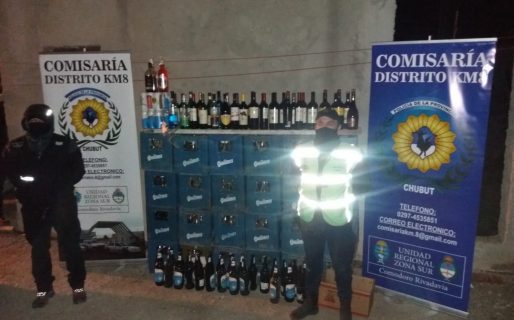 Secuestran gran cantidad de bebidas alcohólicas tras allanar una vivienda donde vendían clandestinamente