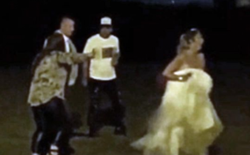 Invitados inconscientes en el piso y la novia peleando a puño limpio: Una boda que terminó en terrible batalla campal