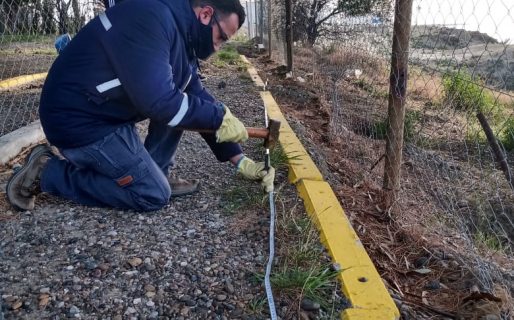 La Municipalidad junto con la UNPSJB realizan una evaluación de movimiento de suelo