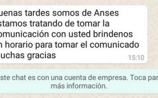 Denuncian intentos de estafas en nombre de Anses