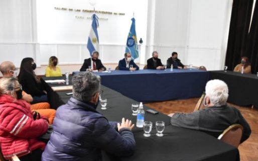 ﻿Provincia mantuvo una reunión con distintos gremios de la Salud