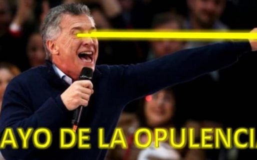 «Rayo de la opulencia»: el meme que tiene como protagonista a Macri y es furor en las redes