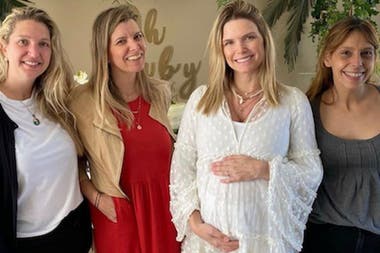 El polémico baby shower de Sofía Zámolo con amigas y sin distancia social