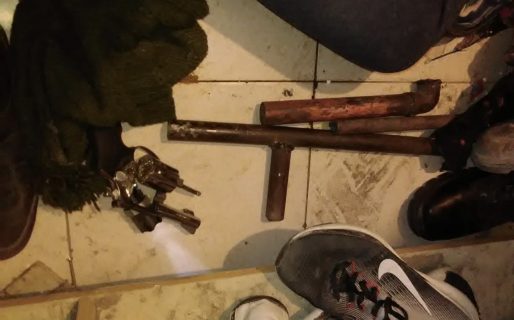 En un megaoperativo secuestraron marihuana, armas y hasta una ojiva de mortero