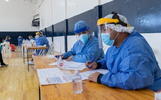 El plan Detectar finalizó la jornada en el barrio Jorge Newbery