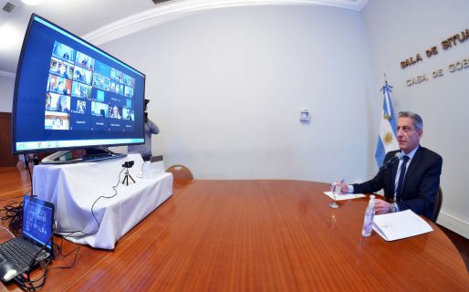 Arcioni participó de la Asamblea del CFI