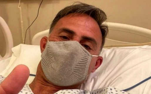 Internaron a Diego Latorre por una complicación derivada del coronavirus