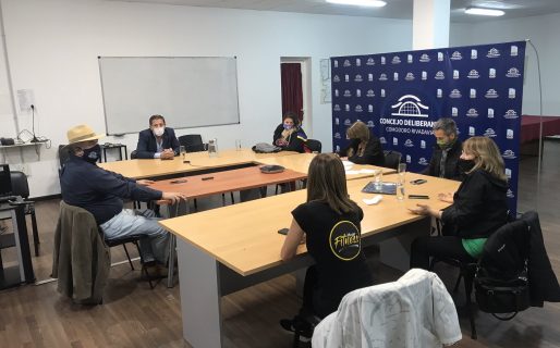 El viceintendente recibió a los dueños de gimnasios antes que se movilicen