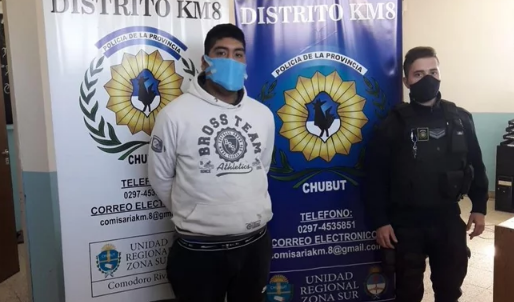 Estaba prófugo hace un año y lo detuvieron en km 8