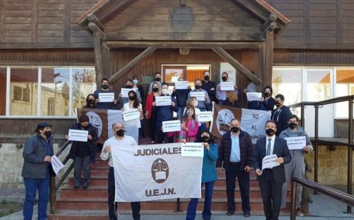 Trabajadores de la Justicia Federal comenzaron un paro en Comodoro