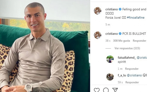 Cristiano Ronaldo, en llamas tras el tercer positivo de coronavirus: “PCR es una mierda”