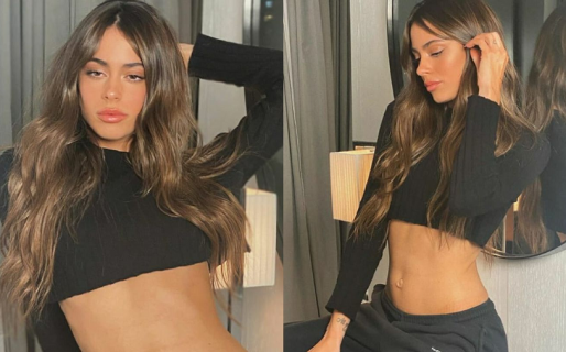 Tini Stoessel impone la versión más sexy de la estampa batik