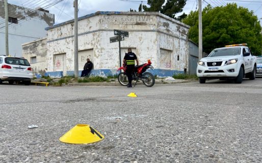 Atropellaron a un motociclista de Tránsito en 13 de Diciembre y Rawson