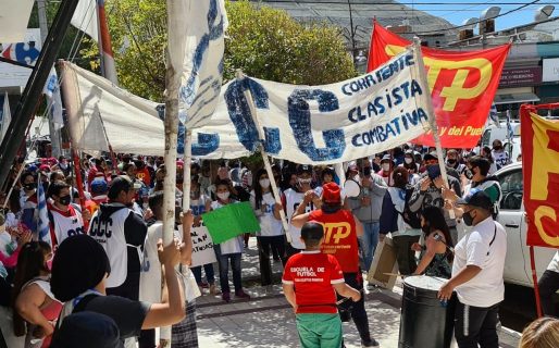 La CCC marchó exigiendo la aprobación del proyecto de Ley de Tierras