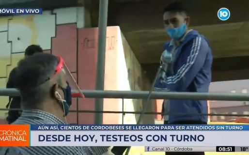 Fueron a la marcha del #12O y al otro día formaban fila para testearse gratis