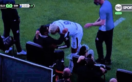 Maradona tuvo contacto estrecho con un jugador de Gimnasia que ahora dio positivo de Covid