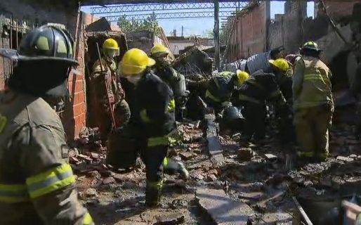 Explotó en un depósito de garrafas en Tortuguitas: trabajan varias dotaciones de bomberos