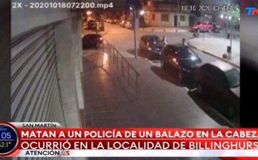 Ejecutaron de un disparo en la cabeza a un policía en medio de una discusión