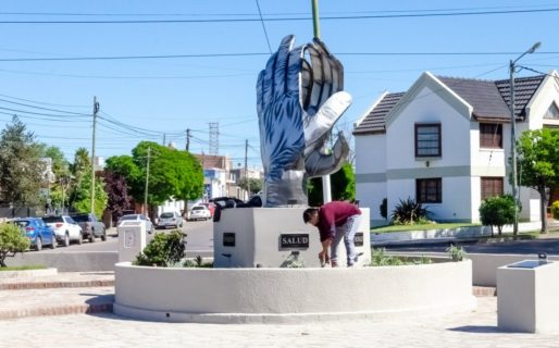 Hoy se inaugura el “Monumento al aplauso” en Rawson