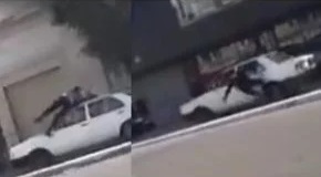 Su ex lo denunció por violencia de género y atropelló a un policía cuando escapaba con su hijo de 4 años