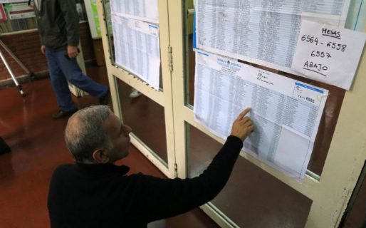 Se podrá consultar en el padrón provisorio