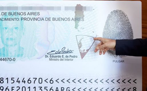 Nuevo DNI: cuenta con una actualización del mapa bicontinental argentino