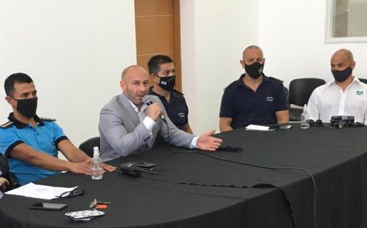 Massoni brindó detalles de los operativos de saturación realizados en Puerto Madryn