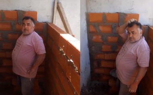 El video de dos albañiles que es furor: “¿Y la puerta?”