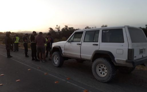 Se dio a la fuga, lo atraparon y le secuestraron el vehículo