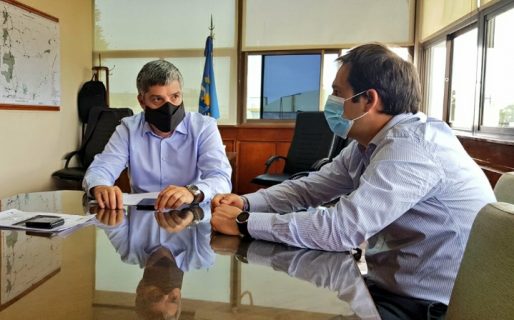 Luque y Aguilera repasaron obras incluidas en el Presupuesto nacional 2021