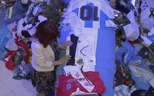 La emoción de Cristina y su reencuentro con Alberto Fernández