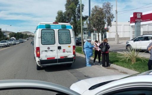 Mujer fue atropellada cuando cruzaba la Yrigoyen
