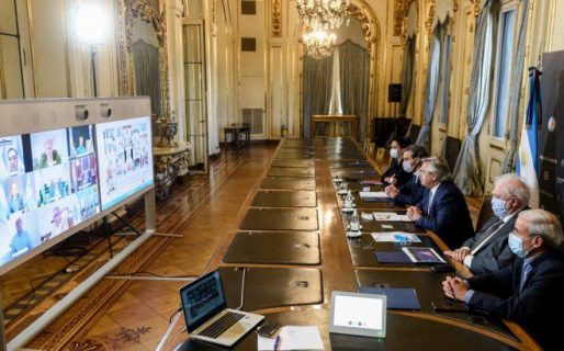 Alberto Fernández se reunió con gobernadores y se espera anuncio sobre la próxima etapa del aislamiento