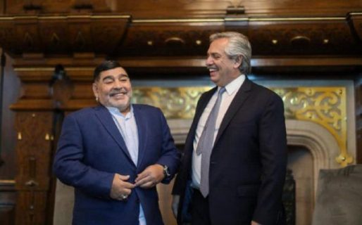 «Qué distinto sería el país si todos pensáramos como Maradona» opinó Alberto Fernández