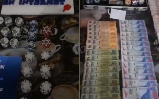 Allanaron un casino ilegal y secuestran dinero, máquinas y una ametralladora