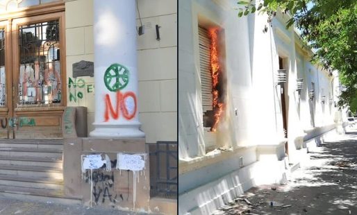 “Rompen patrimonio que pertenece a los vecinos”, señaló Sastre