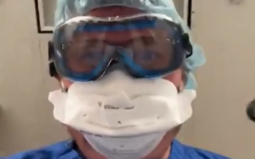 Un médico mostró de la manera más cruda cómo es morir por COVID-19